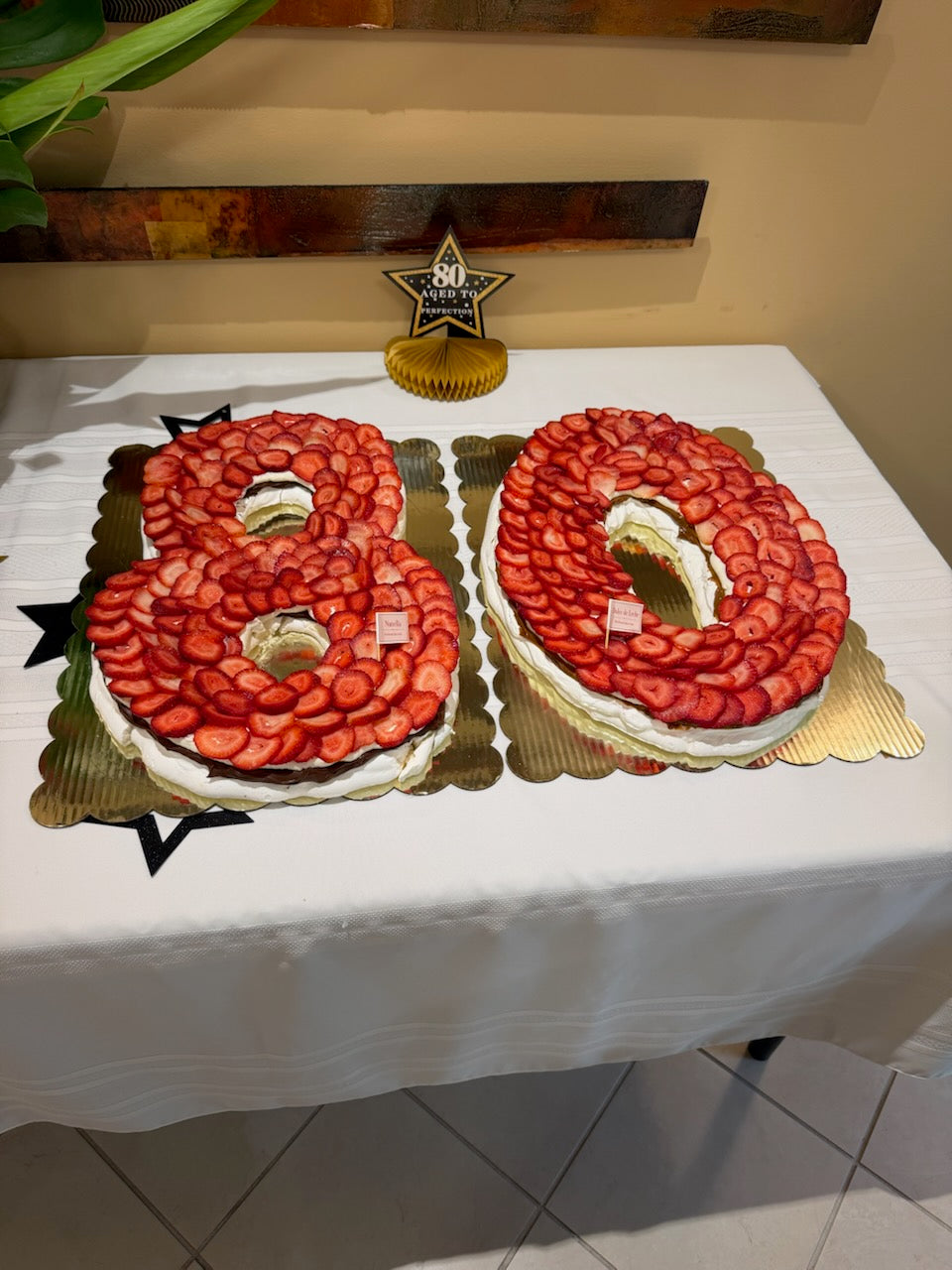 Custom Large Number & Letter Pavlova
