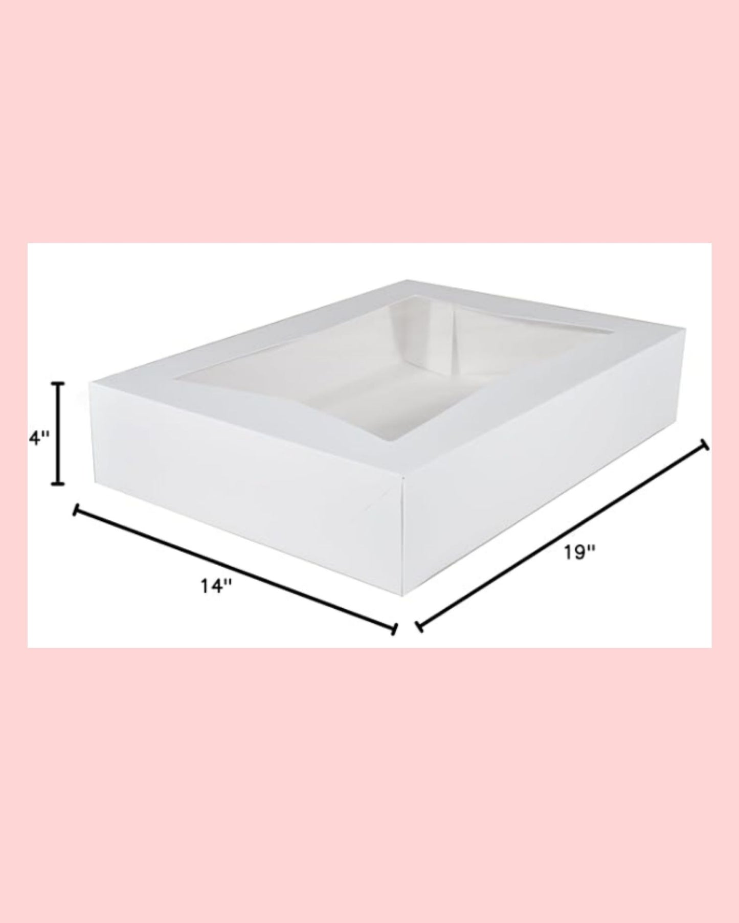Pavlova Cake - 19-inch Rectangle - Serves 16-19