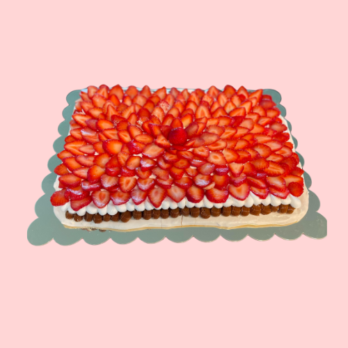 Pavlova Cake - 19-inch Rectangle - Serves 16-18