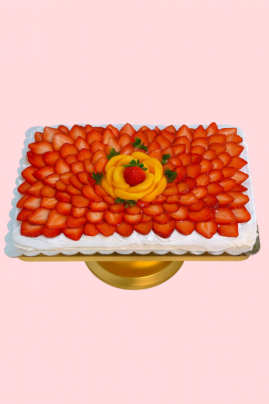 Pavlova Cake - 19-inch Rectangle - Serves 16-19